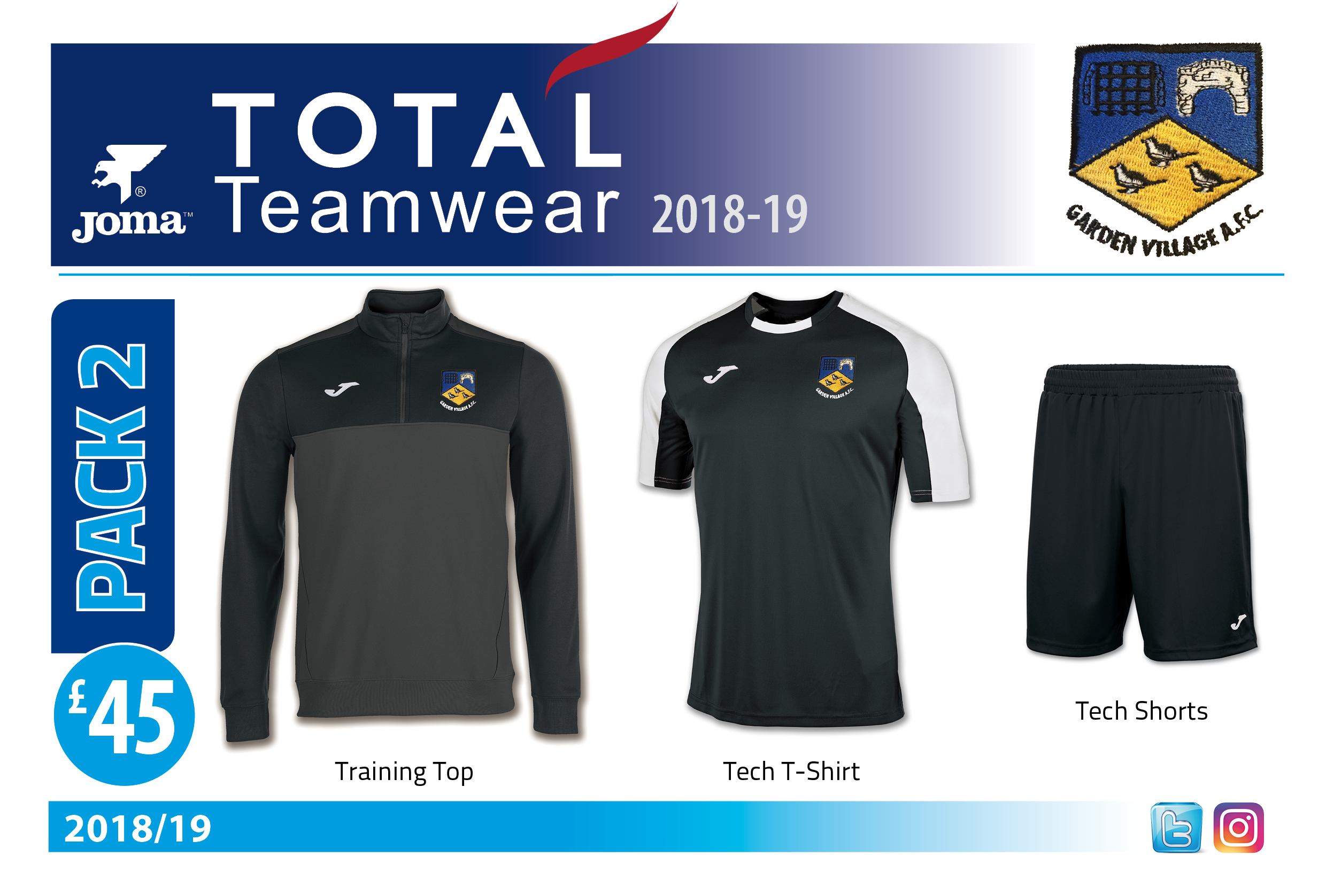 Total Team Wear Garden Village Pack 2