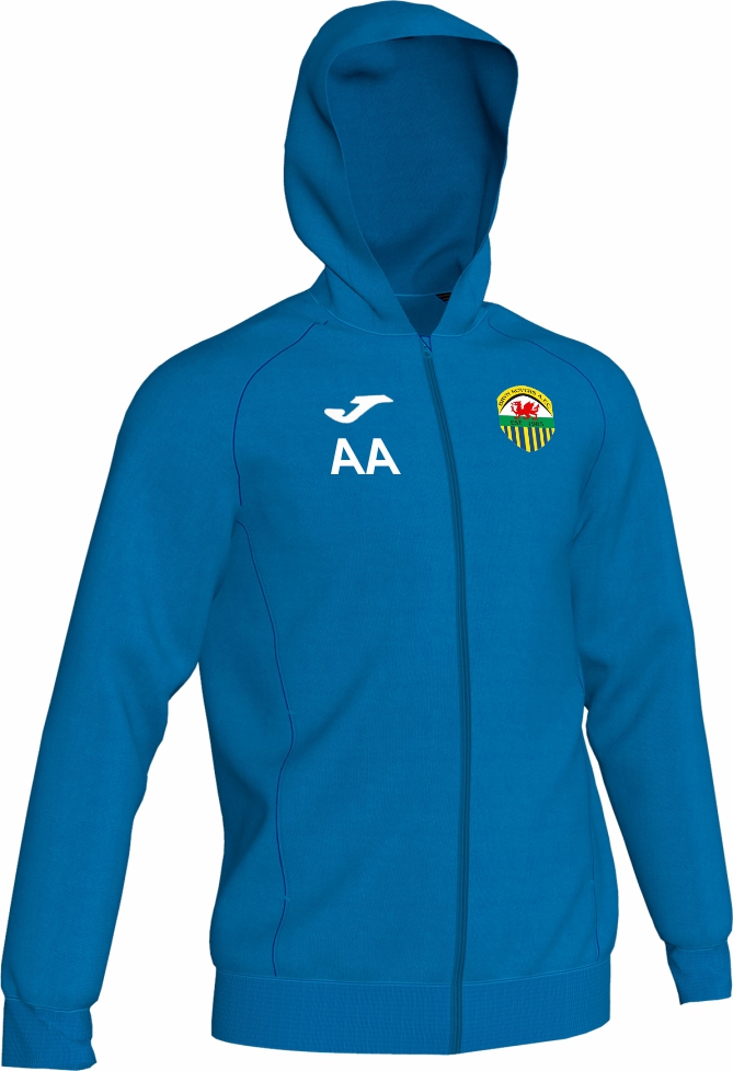 Total Teamwear :: BRYN ROVERS PLAYERS FULL ZIP HOODED JACKET