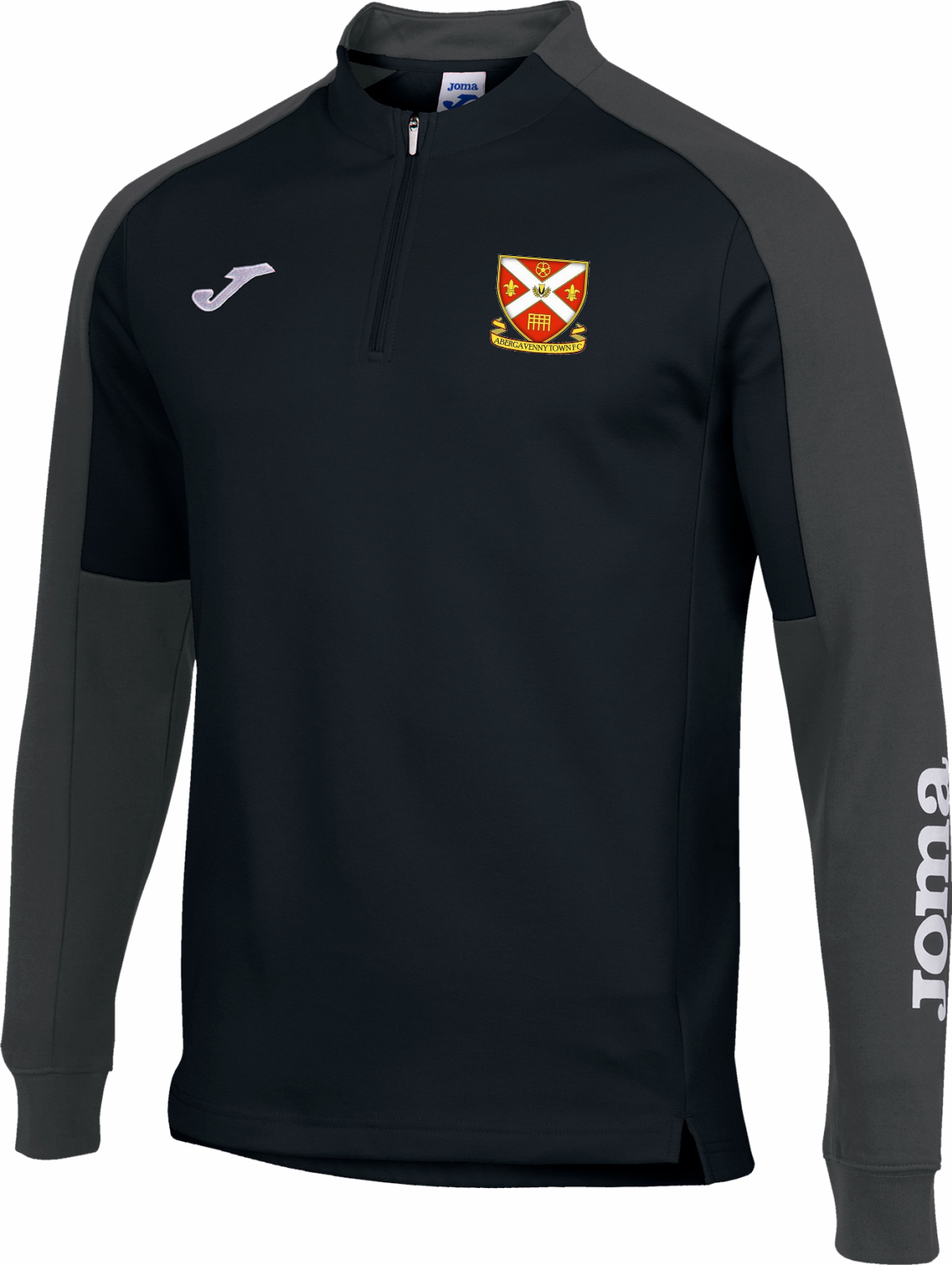 Abergavenny Town FC Coaches ¼ zip Eco Mid layer (made with recycled