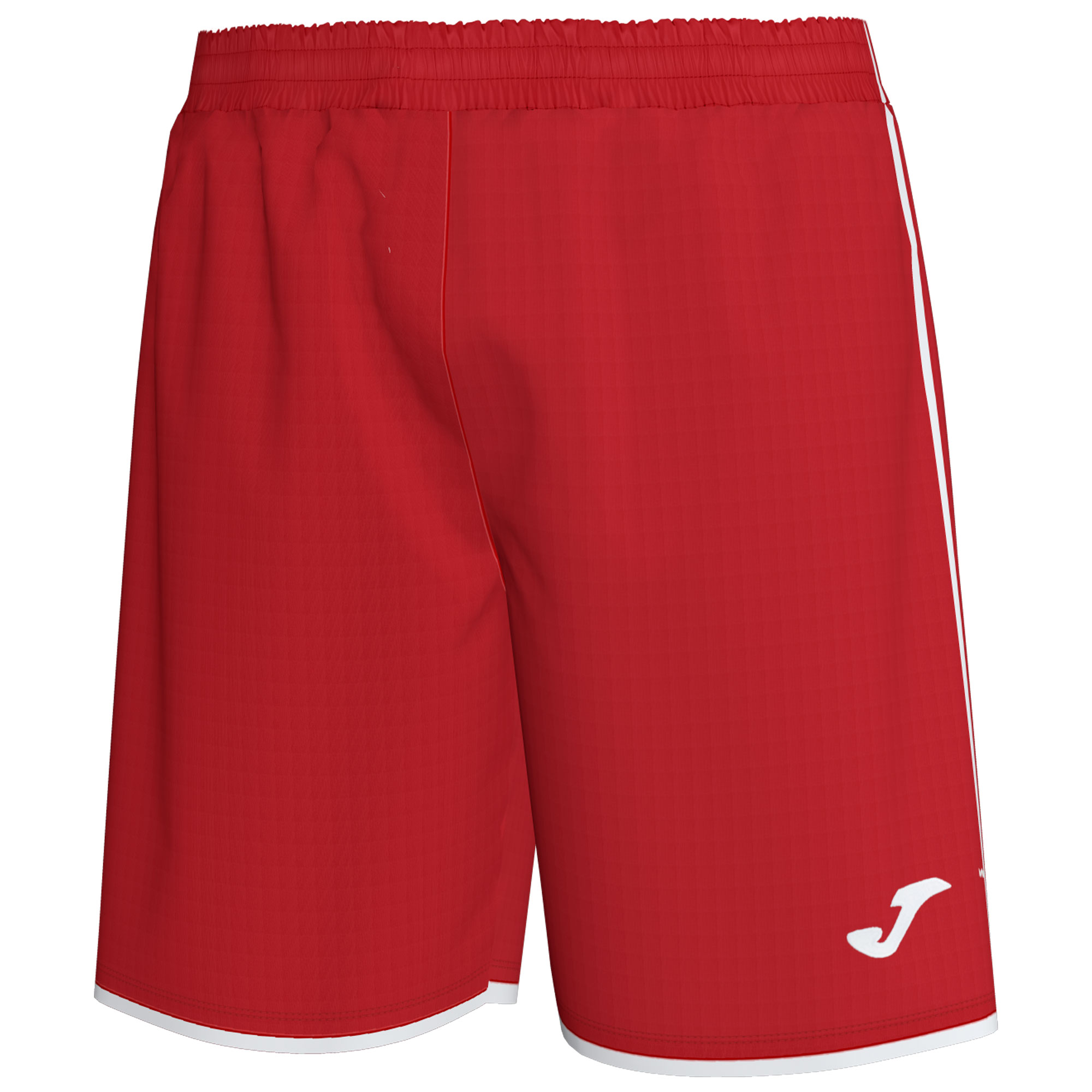 Total Teamwear :: ALBION ROVERS TRAINING SHORTS RED/WHITE