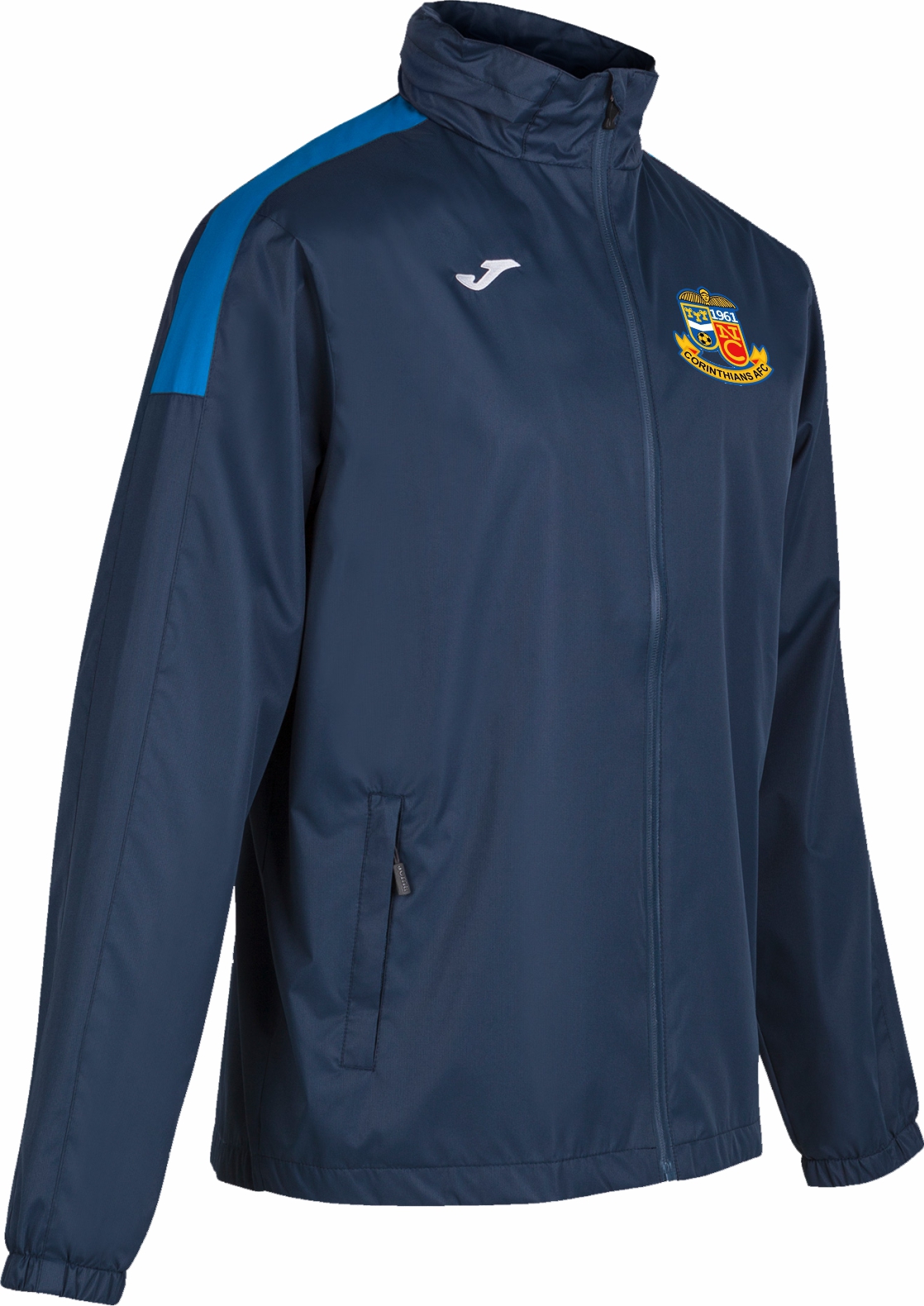 Newport Corries AFC waterproof training jacket with hood and zip pockets